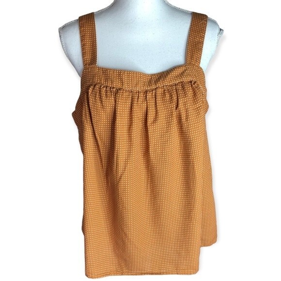 A.N.A. A New Approach Women’s Square Neck Sleeveless Tank Top in Spiced Red - Picture 4 of 9